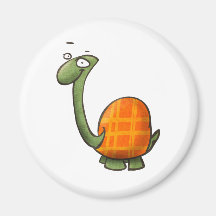 cartoon cute animals - turtle refrigerator magnets