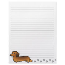 Cartoon Dachshund (longhair)