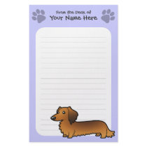 Cartoon Dachshund (longhair)