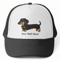 Cartoon Dachshund (smooth coat)