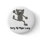 Cartoon Dancing Cat Pin