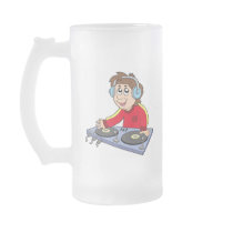 Cartoon DJ boy Mug