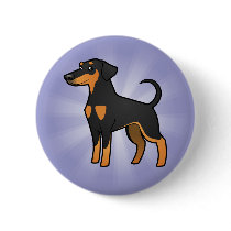 Cartoon Doberman Pinscher (floppy ears)