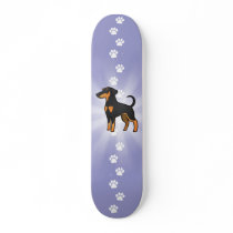 Cartoon Doberman Pinscher (floppy ears)
