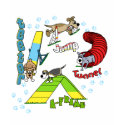 Cartoon Dog Agility Women's TShirt