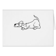 Cartoon Dog Cards