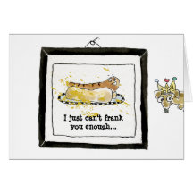 Cartoon Dogs Funny Thank You Cards