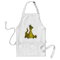 cartoon dragon aprons