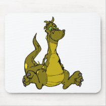 cartoon dragon mousepads