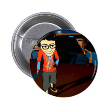 cartoon draxtor space ship buttons