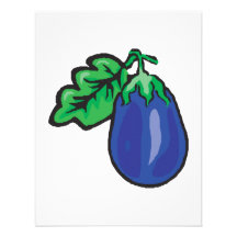 cartoon eggplant announcements