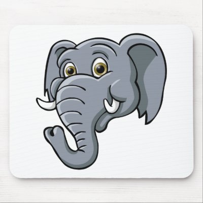 Cartoon Elephant by RandomGames