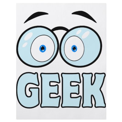 Cartoon Eyes With Glasses GEEK Flyer by super_shop