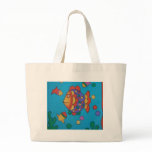 Cartoon fishy! tote bag