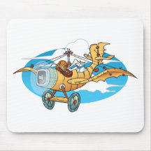 Cartoon Flivver Mousepad