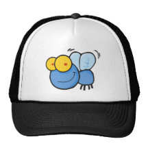 Cartoon Fly Mesh Hats