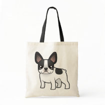 Cartoon French Bulldog Bag