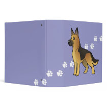 Cartoon German Shepherd