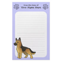 Cartoon German Shepherd