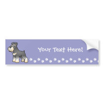 Cartoon Giant/Standard/Miniature Schnauzer