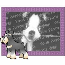 Cartoon Giant/Standard/Miniature Schnauzer Cut Outs