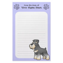 Cartoon Giant/Standard/Miniature Schnauzer