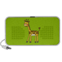 cartoon giraffe portable speakers