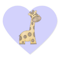 Cartoon Giraffe Sticker