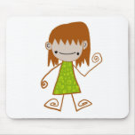 cartoon  girl  collection mouse mats