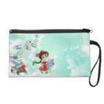 cartoon girl of fancy land Bagettes Bag Wristlet Clutch