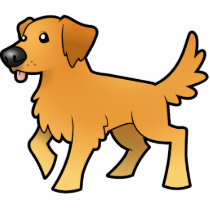 Cartoon Golden Retriever