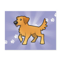 Cartoon Golden Retriever