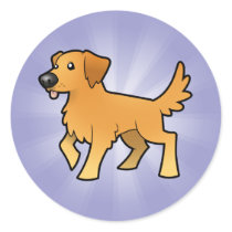Cartoon Golden Retriever