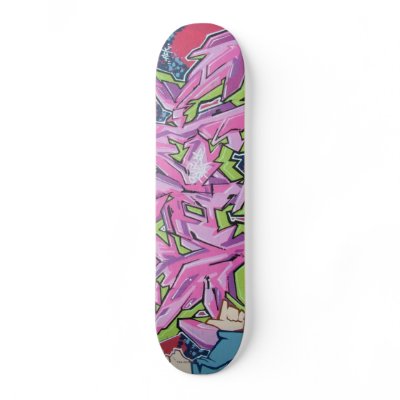cartoon graffiti skateboards by travisraysmith