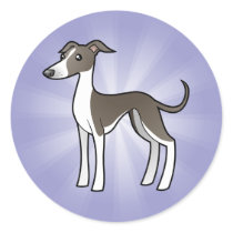 Cartoon Greyhound / Whippet / Italian Greyhound