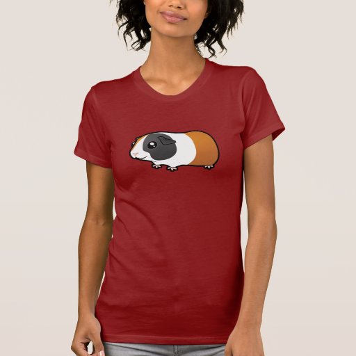 Cartoon Guinea Pig (smooth hair) Shirts