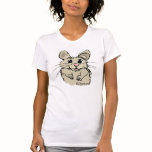 Cartoon Hamster Cute T-shirt Apparel