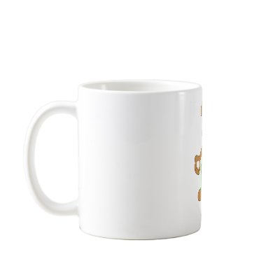Cartoon HIp Hop Rabbit With Bing Bing Coffee Mug by mooredesigns