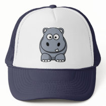 Cartoon Hippo Cap