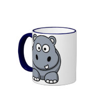 Cartoon Hippo Mug