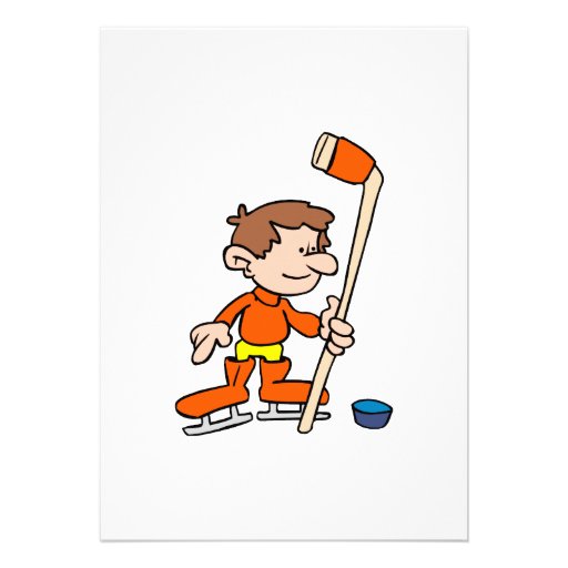 Cartoon Hockey Pictures