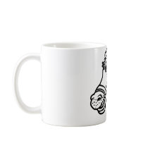 Cartoon Horse Bronc Broncos Mugs