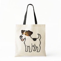 Cartoon Jack Russell Terrier Tote Bag