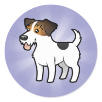 Cartoon Jack Russell Terrier