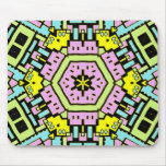 Cartoon Kaleidoscope 01 Mouse Mat
