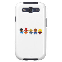Cartoon Kids Galaxy SIII Covers