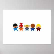Cartoon Kids Poster