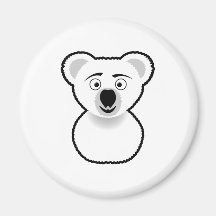 Cartoon Koala Bear Magnets