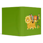 Cartoon Liger and Friends Binder