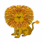 Cartoon Lion Children's Art Photo Cutout